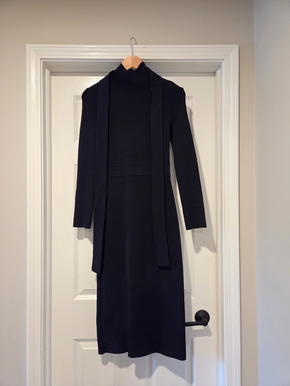 Scanlan Theodore Crepe Knit Dress
